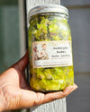 The Haitian herbs lardon is use for cooking any grains with beans.